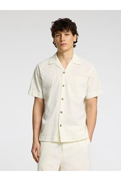 Selected Homme Kurzarmhemd 100% Baumwoll