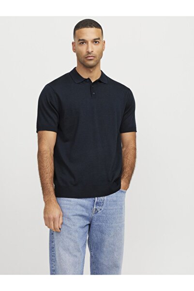 Jack & Jones Gestricktes Polo RDD Einfarbig Gestricktes Polo
