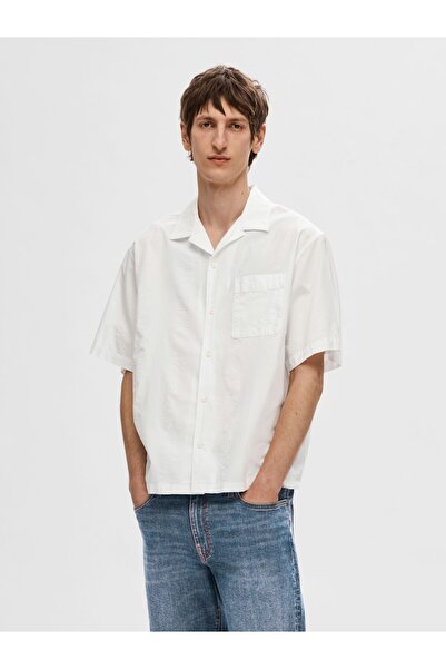 Selected Homme Kurzarmhemd Seersucker