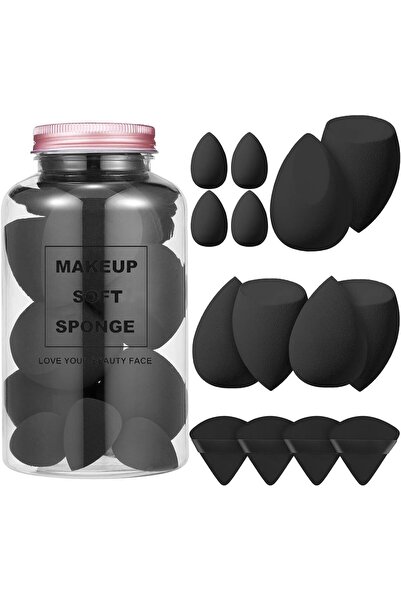 Arabest مجموعة إسفنجات مكياج مكونة من 14 قطعة مع إسفنجات مزج المكياج وفرش الب...