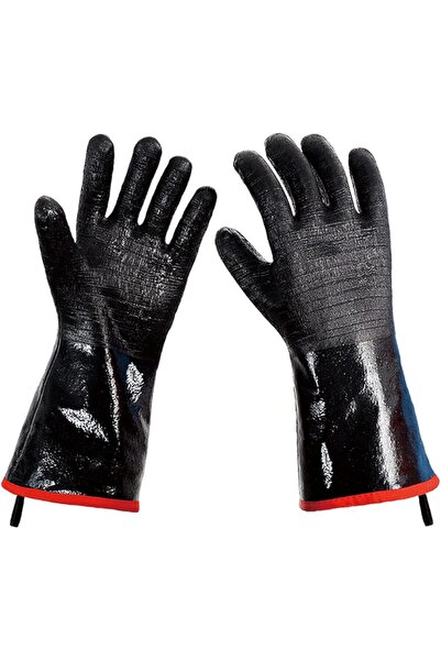 Arabest BBQ Grill Gloves, 932℉ High Temperature Resistant Industrial Fireproo...