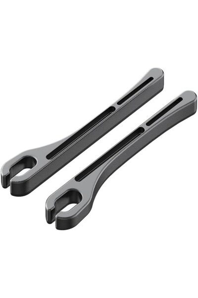 Arabest منظم حشو فراغات مقاعد السيارة (عبوة من قطعتين) مع حامل للهاتف، مناسب ...