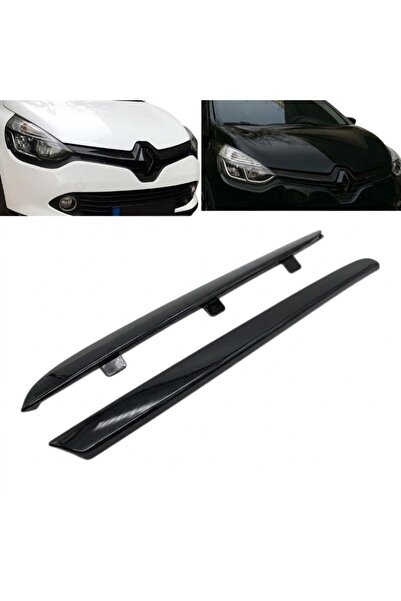 ZETOTO Renault Clio 4 Ön Panjur Çıtası Siyah Sağ Sol Takım 620723341r