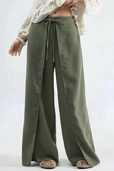 Hiccup BUSEM Штани з підтяжками та деталями на талії