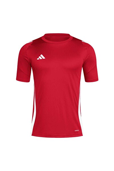 adidas Tiro 24 Jersey Erkek Kırmızı Yuvarlak Yaka Tişört