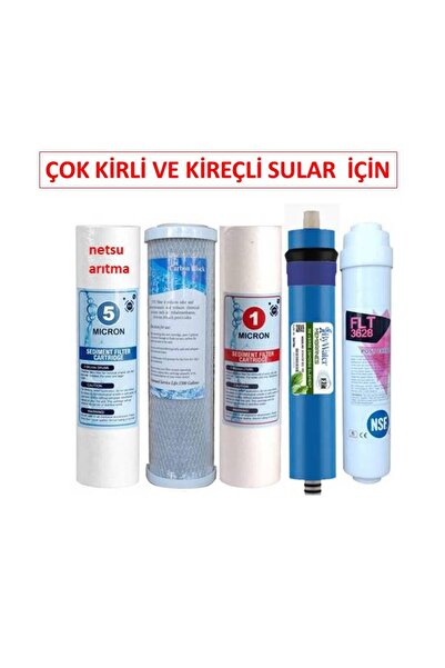 netsu arıtma 100 gpd Membranlı, Çok Kirli ve Kireçli Sular İçin,Açık Kasa Su ...