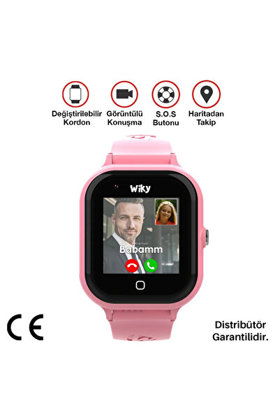 Wiky Watch Akıllı Çocuk Saati Wiky Watch 4s Çocuk Akıllı Saat Gps, Sos, Güven...