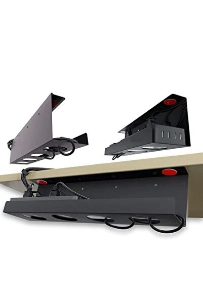 Home Masa Altı Kablo Yönetim Tepsisi - Kanalı