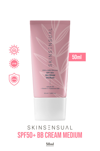 Skin Sensual BB Krem Medium 50ml | 50 Spf Uva/Uvb Pa++++ | Leke Oluşumunu Önl...