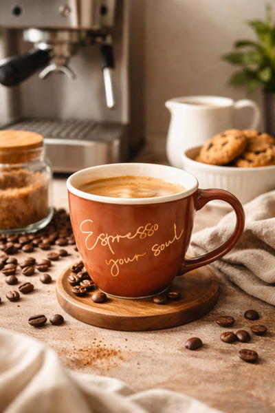 Tohana Espresso Your Soul Porselen Kupa 200 ml