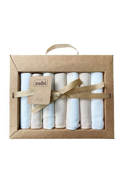 Sebi Bebe Muslin Baby Mouth Wipes 7 Pack 2009