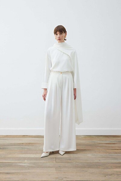 TERZİ DÜKKANI EVA ΚΡΕΠ ΣΑΛΙ BLUZ - ΣΕΤ ΠΑΛΑΖΖΟ ΠΑΝΤΕΛΟΝΙ ΒΑΝΙΛΙΑ