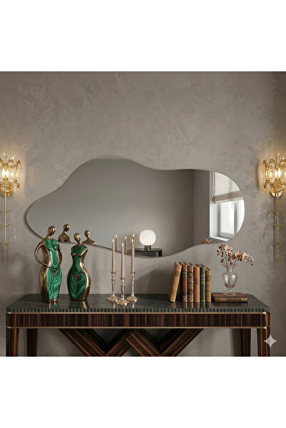 Ersan Dizayn Asimetrik Boy Aynası - 4mm Şişecam Gerçek Ayna 50x157cm