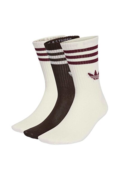 adidas Șosete cu 3 dungi - 3 perechi