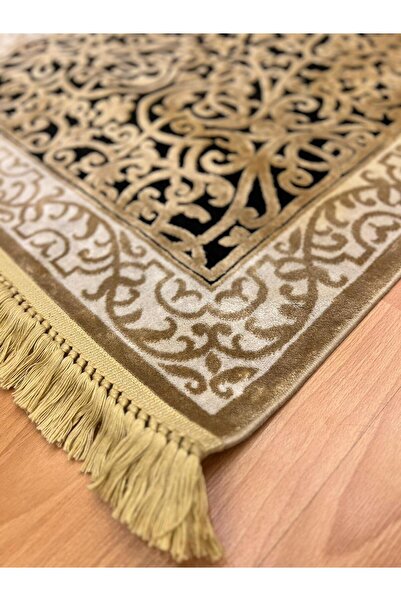 MEVLANA BAZAAR Osmanlı Çiçek Desenli 100 x 300 Makine Yün Halı