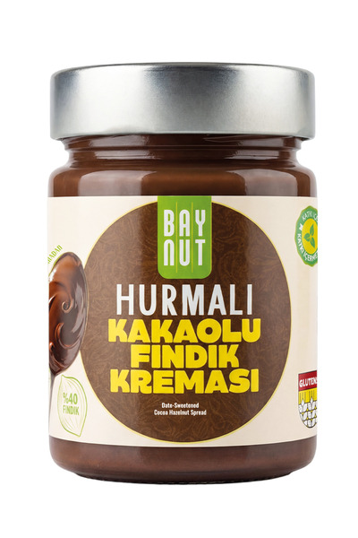 Baynut Hurmalı Kakaolu Fındık Kreması %40 Fındık 300 gr