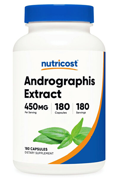 Andrographis Extract 450mg 180 Vege Capsul.Abd Menşei.