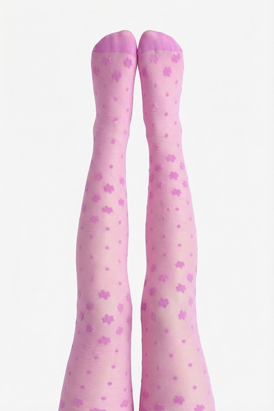 Penti Kız Çocuk Pretty Dotted Daisy Külotlu Çorap