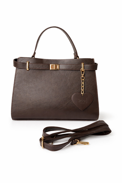 Moon Çanta Yelena geantă de umăr Cafea