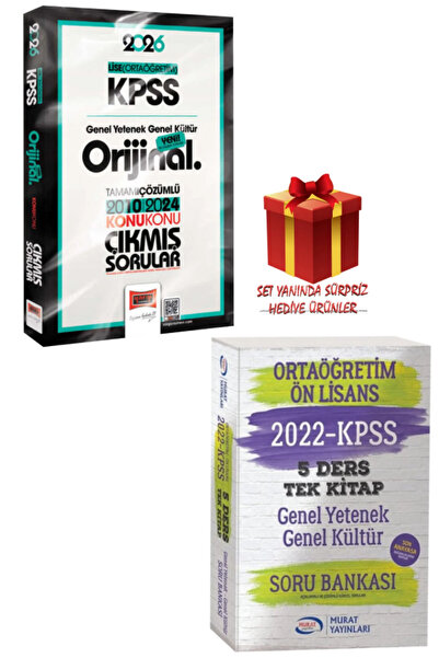 Yargı Yayınları 2026 KPSS Lise Ortaöğretim GYGK Orijinal Konu Çıkmış Sorular ...