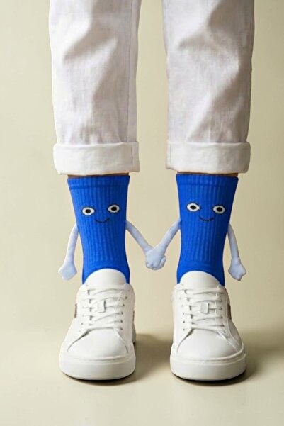 Esinti Hand-Holding, Hand-Grabbing, Magnetic Friendship Socks, Single Pair of...