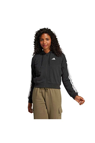 adidas W 3S Ft Fz Hd Kadın Spor Sweatshirt JE0052