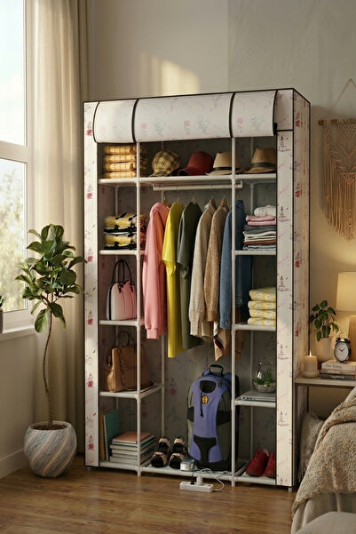 Reyo Teknor Çift Yandan Raflı Bez Dolap İstanbul