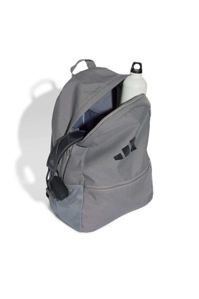 adidas Rucsac clasic unisex gri în stil casual cu cutie pentru creion JD3092