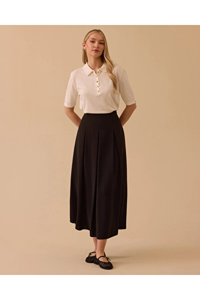 SCL Pile Detaylı Kloş Etek