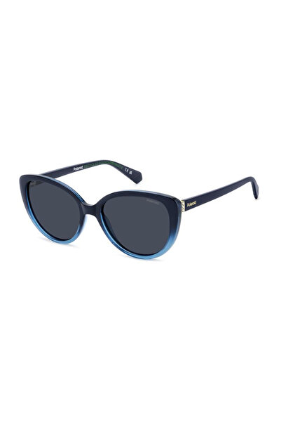 Polaroid Polarized Sunglasses Women Polaroid PLD 4176/S/X PJP/C3, Plastic, Bl...