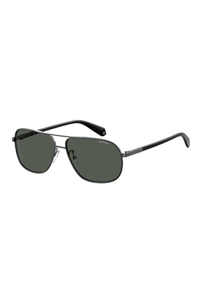 Polaroid Ochelari de soare polarizați pentru bărbați PLD 2074/S/X KJ1/M9, Met...