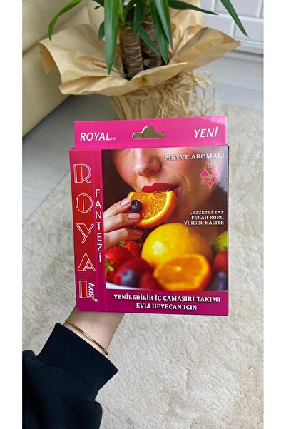Royal Kadın MEYVE AROMALI İÇ ÇAMAŞIRI TAKIMI