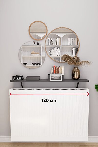 Mirobi Soravel Petek Üstü Uçan Raf Dresuar Kalorifer Peteği Rafı 120 X 18 Cm ...