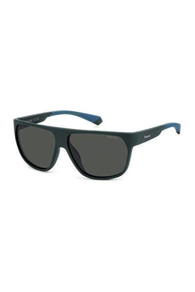 Polaroid Ochelari de soare bărbătești Pld 7053/s Dld/m9, plastic, verde, 60 mm