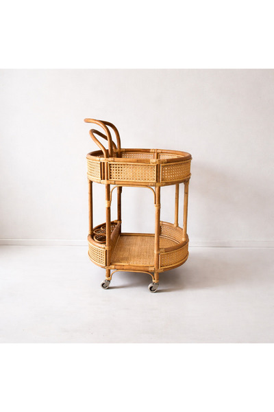 Lo Fi House Shuttle Rattan Servis Arabası