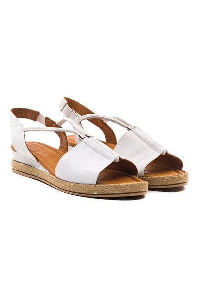Zeynep Sıradağlı Serena Women Genuine Leather Sandals White