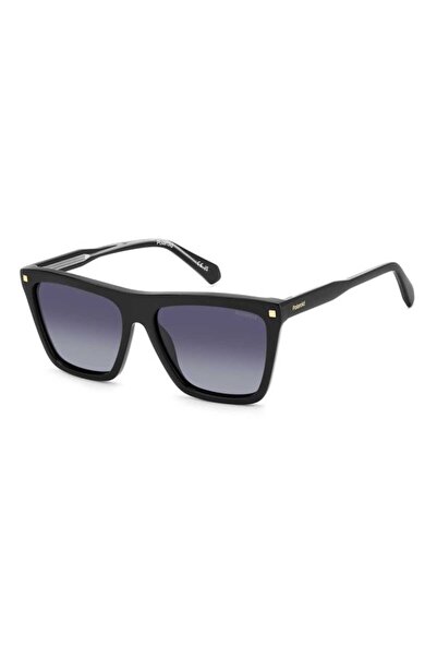 Polaroid Women's Sunglasses PLD 4164/S/X 807/WJ, Black, Butterfly, 56 mm