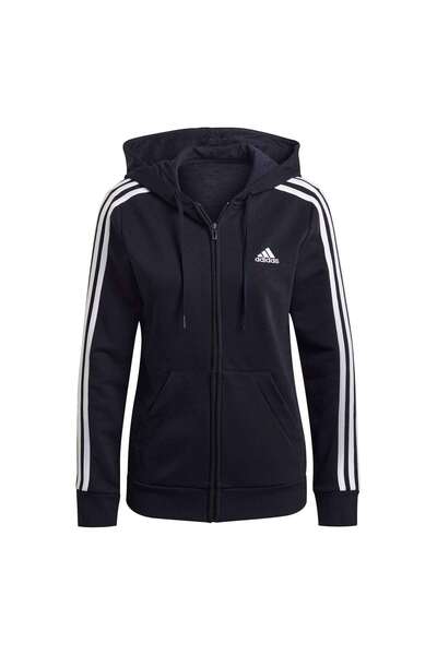 adidas W 3S Ft Fz Hd Kadın Spor Sweatshirt GL0804