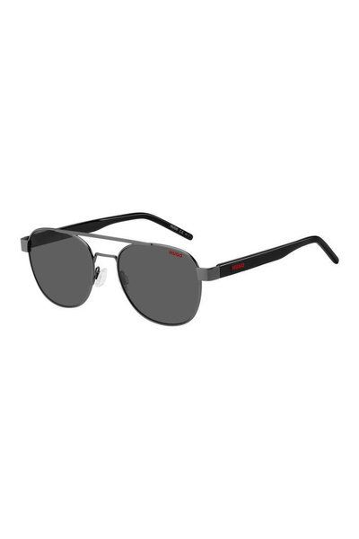 Hugo Boss Ochelari de soare bărbătești HG 1196/S R80/IR, Gri, Aviator, 54 mm