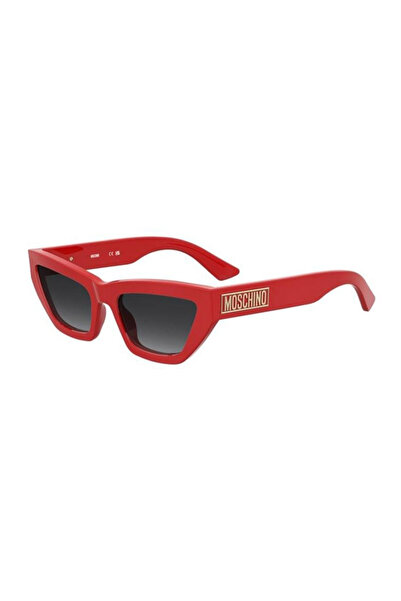 Moschino Women's Sunglasses Moschino MOS182/S C9A/9O, Plastic, Red, 55 mm