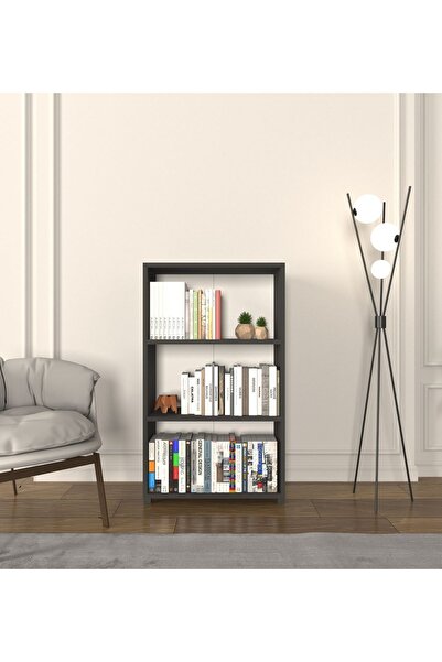 Mirobi Lizbon 3 Raflı Kitaplık Ofis Dolabı Klasörlük Çok Amaçlı Dolap Mutfak ...