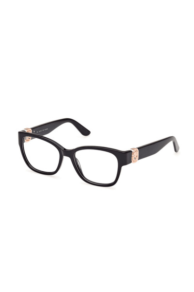 Guess Women's Eyeglass Frames GU50120-001-52, Black, Square