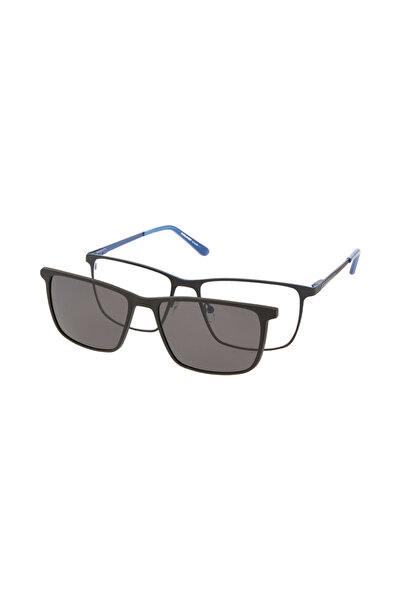 Solano Rame de ochelari CL 10163D polarizate ClipON pentru bărbați, metal, ne...
