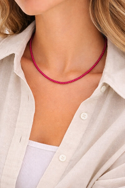 Crystal Atelier Kum Boncuk Kolye