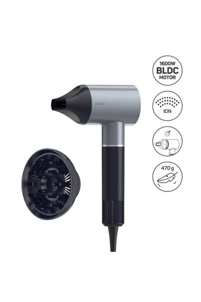 Arzum AR5169 Revolution Profesyonel Saç Kurutma Makinesi, Platin Gri