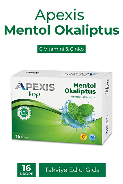 Genel Markalar Drops Mentol Okaliptus Aromalı Pastil 16 Adet
