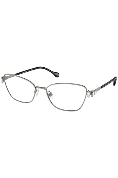 Swarovski Rame de ochelari pentru femei SK1006 4009, Metal, Argintiu, 55 mm