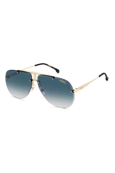 Carrera CA1052/S RHL/08 Men's Sunglasses, Gold, Aviator, 65 mm