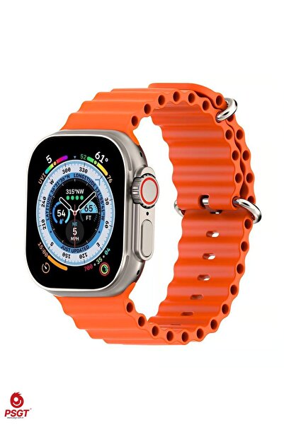 PSGT Apple Watch Uyumlu 42/44/45/49mm Seri 1/2/3/4/5/6/se/7/8/9 Ve (46MM SERİ...