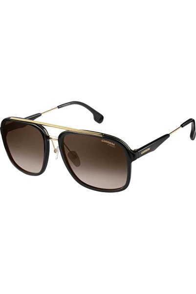 Carrera Ochelari de soare bărbătești CA133/S 2M2/HA, Negri, Aviator, 57 mm
